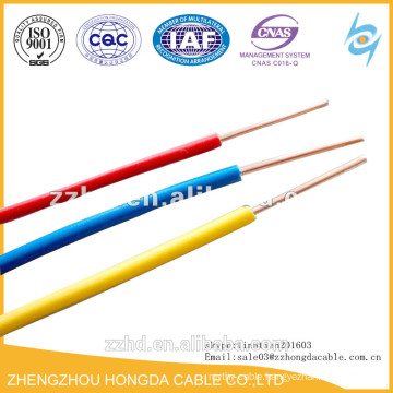 1mm2 Copper Wire PVCi Low Smoke Eletrical Wire